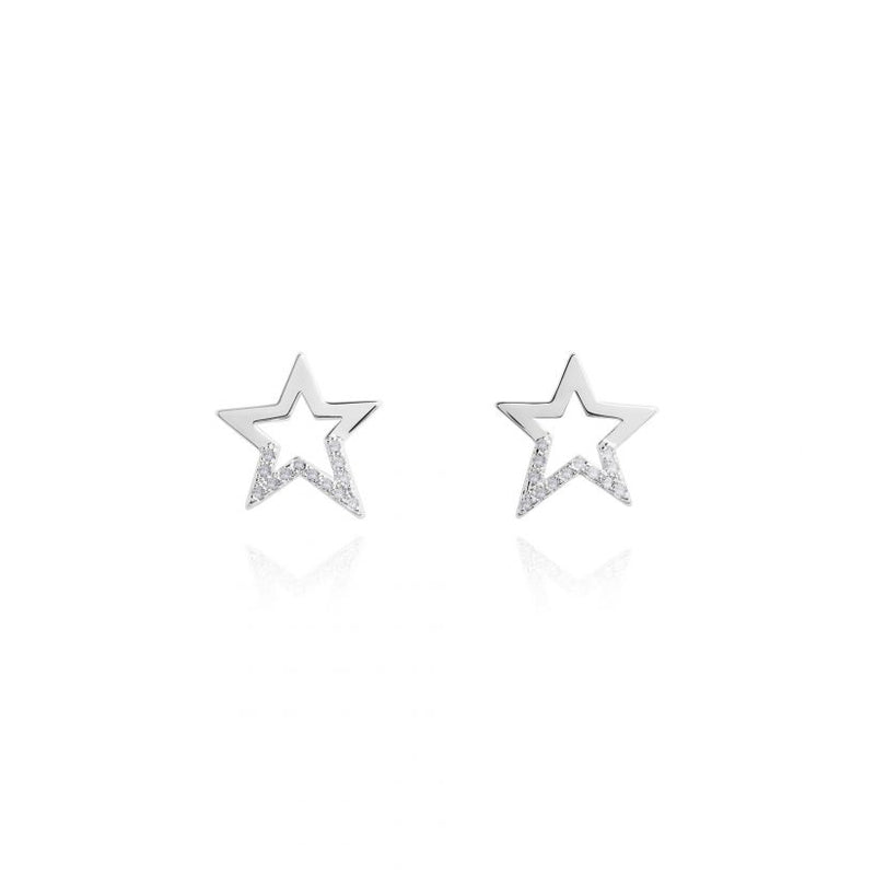 Joma Jewellery Piper Pave Dipped Star Stud Earrings 3295 main