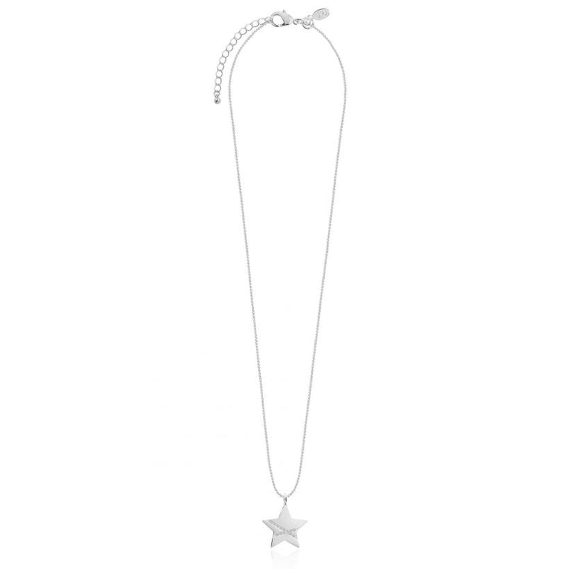 Joma Jewellery Piper Star Pave Stripe Necklace 3292 main