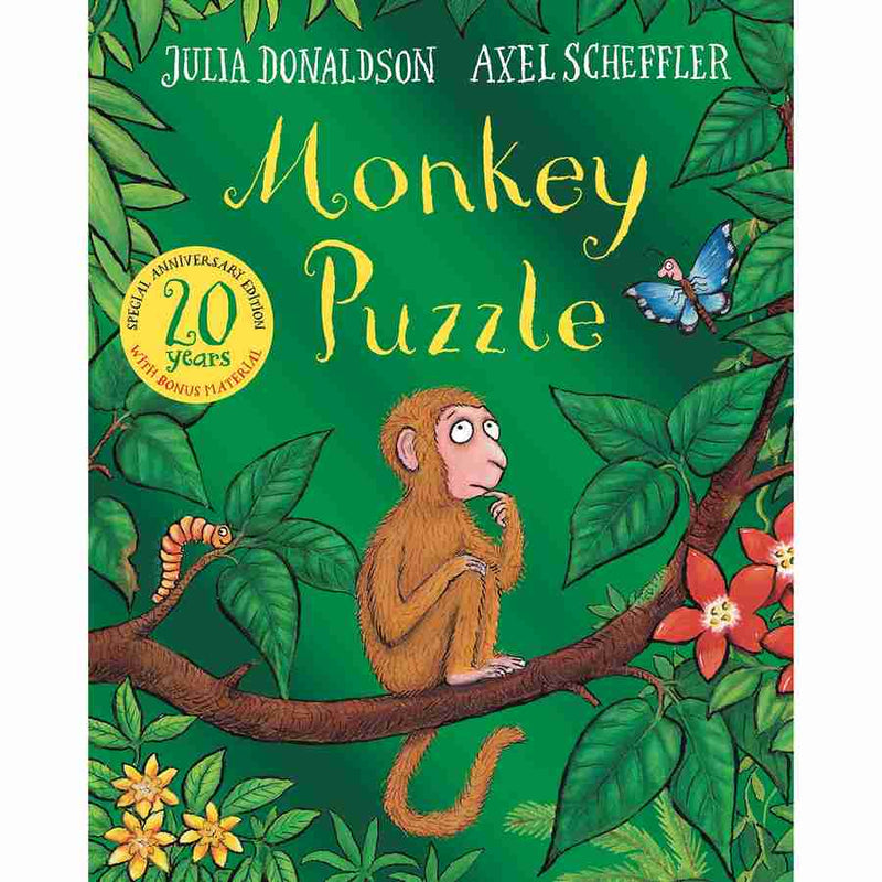 Julia Donaldson - Monkey Puzzle 20th Anniversary Edition front