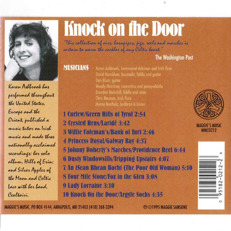 Karen Ashbrook Knock On The Door MMCD212 CD track list