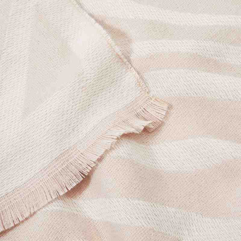 Katie Loxton Blanket Scarf Pale Zebra Print KLS441 detail