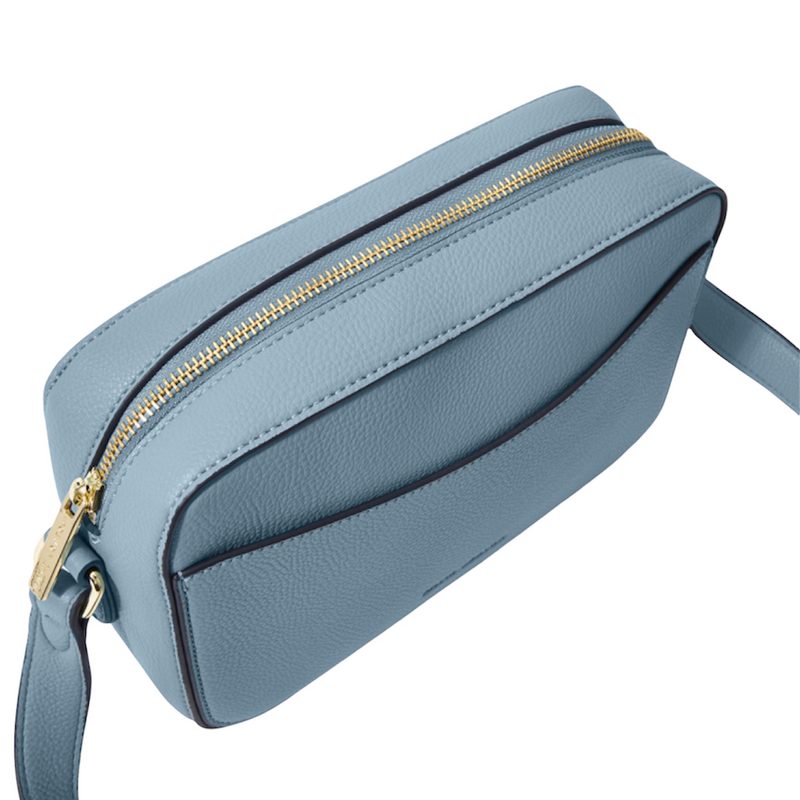 Katie Loxton Cara Crossbody Bag Blue KLB2101 top zip