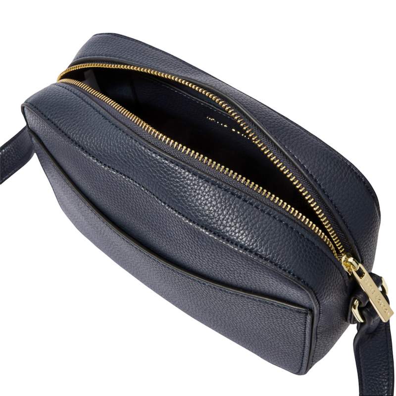 Katie Loxton Cara Crossbody Bag in Navy KLB2102 open