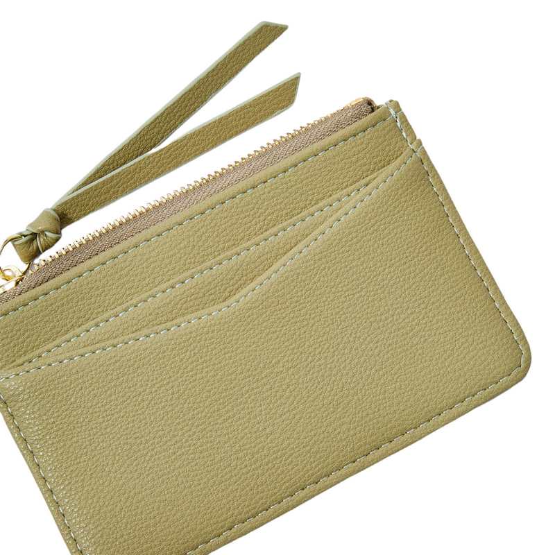 Katie Loxton Isla Coin Purse in Olive KLB2193 back