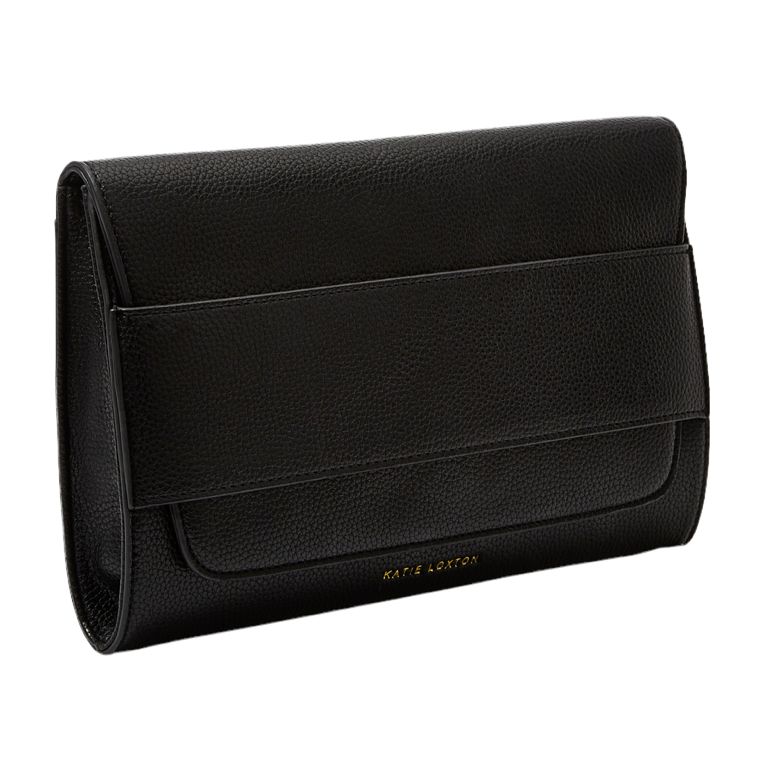 Katie Loxton Lila Clutch in Black KLB2243 main