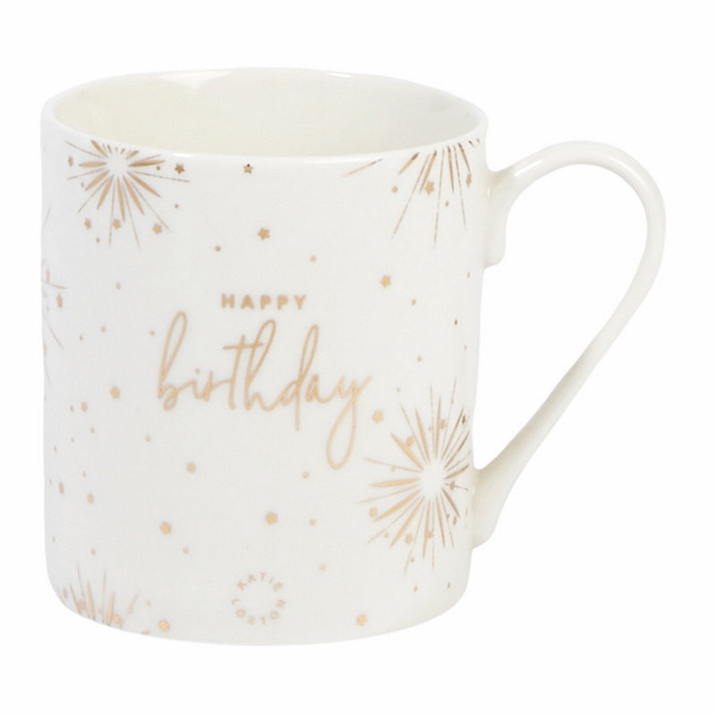 Katie Loxton Porcelein Mug Happy Birthday KLCW100 main