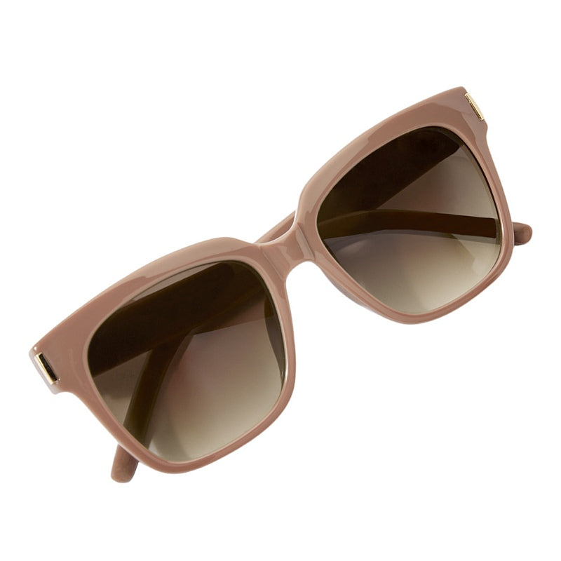 Katie Loxton Roma Sunglasses in Mink KLSG043 folded