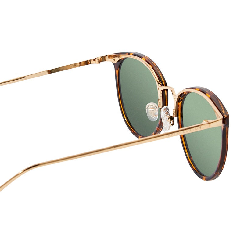 Katie Loxton Santorini Sunglasses in Brown Tortoiseshell KLSG044 side