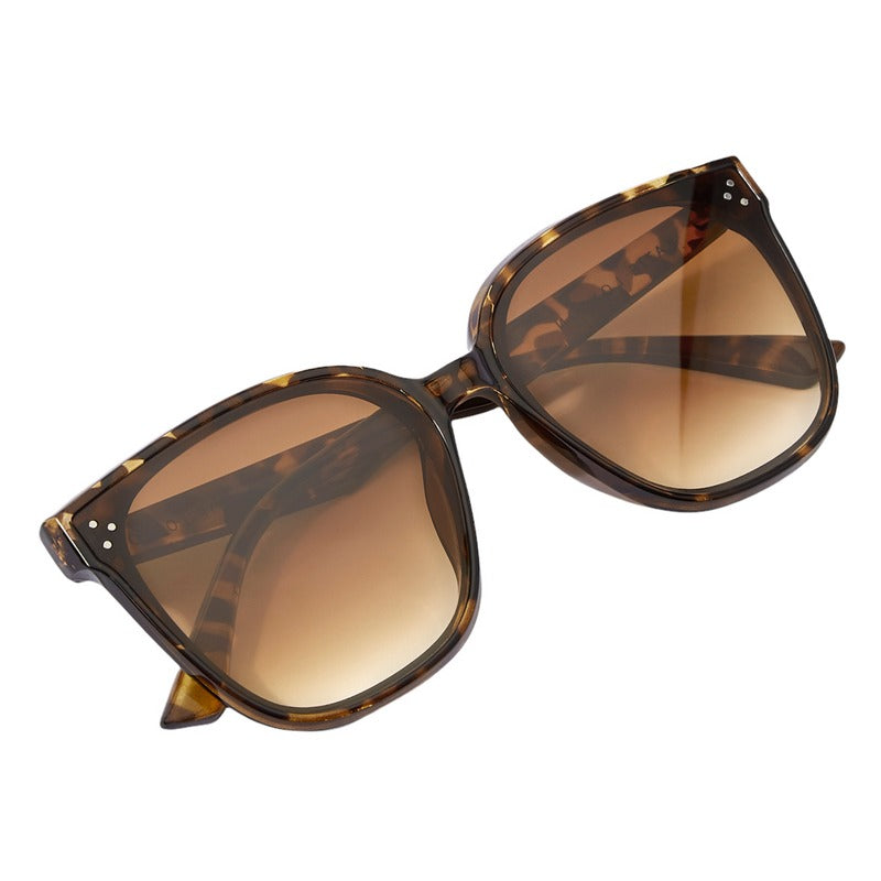 Katie Loxton Savannah Sunglasses in Brown Tortoiseshell KLSG035 folded