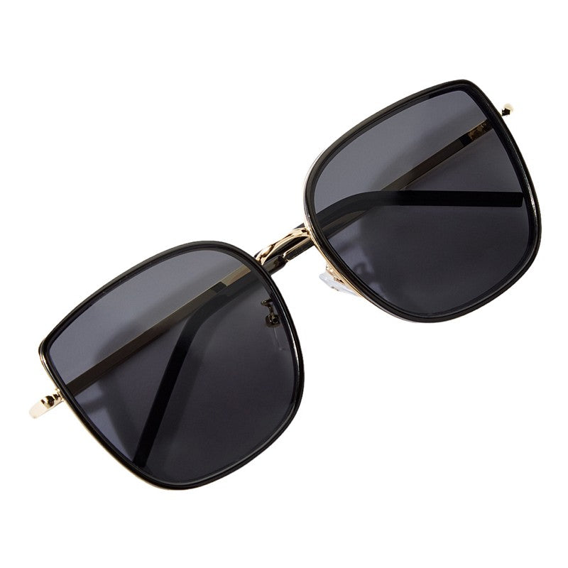 Katie Loxton Verona Sunglasses in Black KLSG045 folded