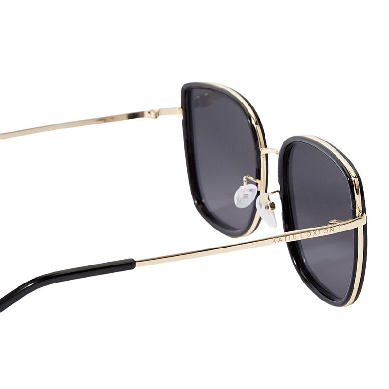 Katie Loxton Verona Sunglasses in Black KLSG045 side
