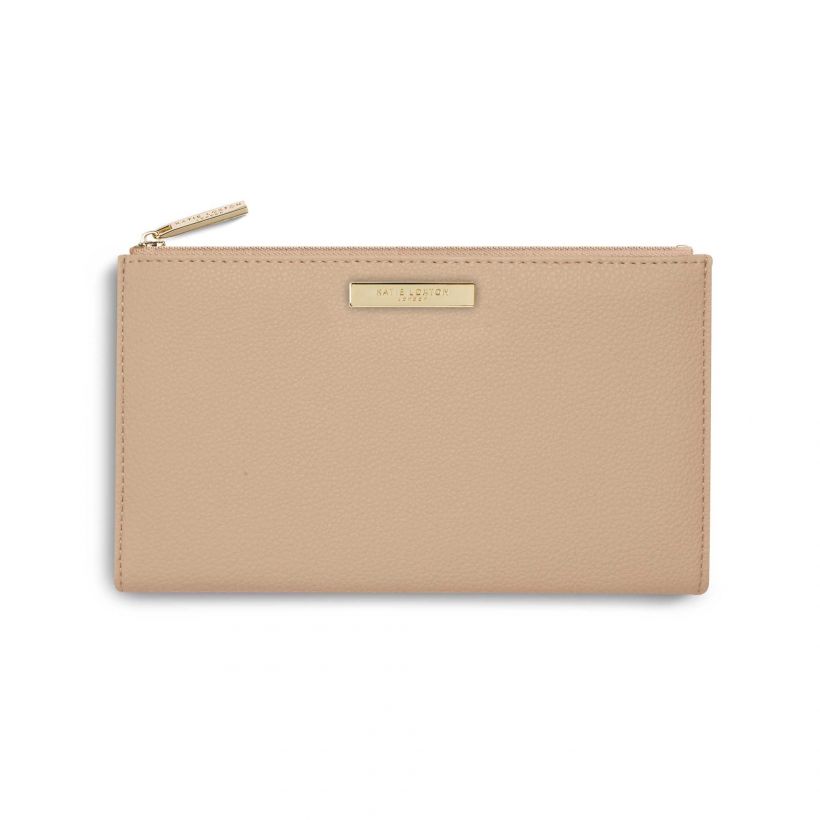Katie Loxton Alise Fold Out Purse Tan KLB641 front