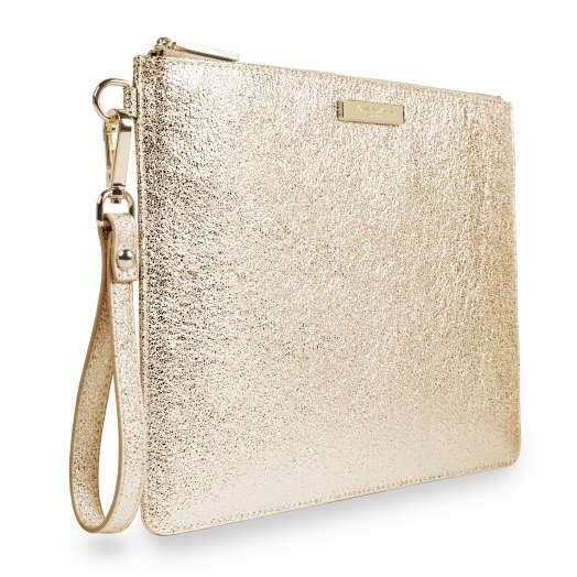Katie Loxton Krush Klutch Metallic Gold side