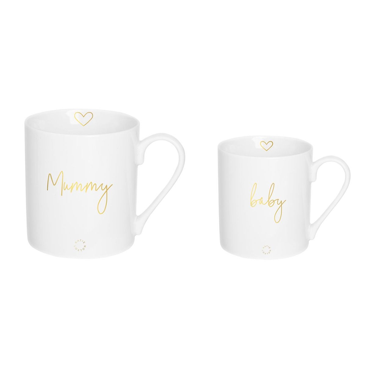 Katie Loxton Mummy And Baby Mug Gift Set klcw027 unboxed