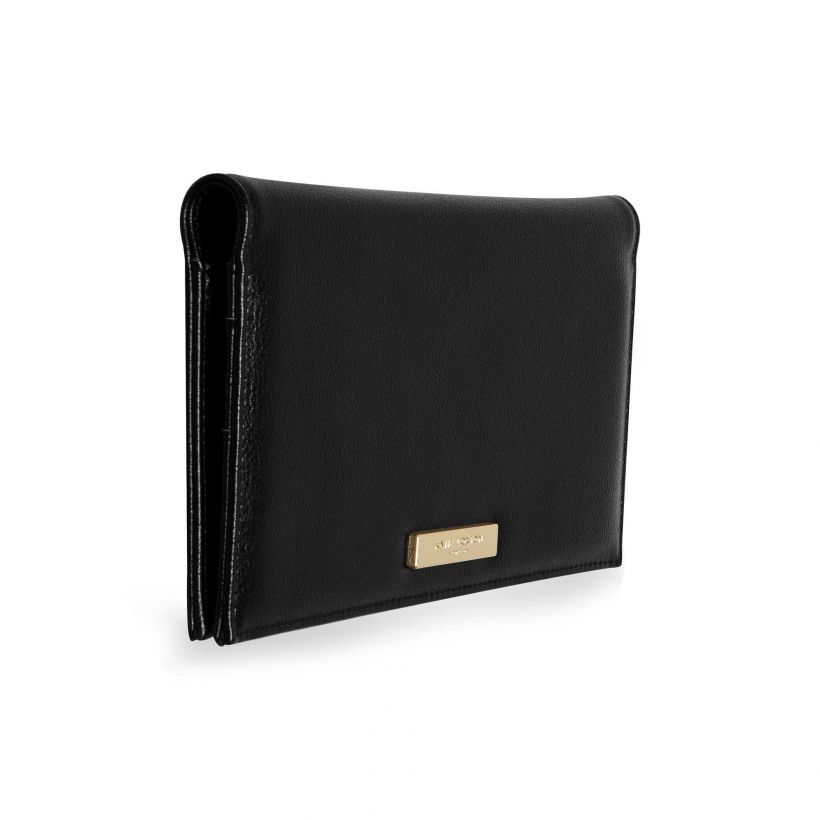 Katie Loxton secret Message Purse Black Ooh La La KLB653 side