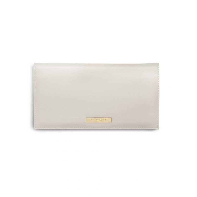 Katie Loxton secret Message Purse Warm Grey Time To Shine KLB654 front