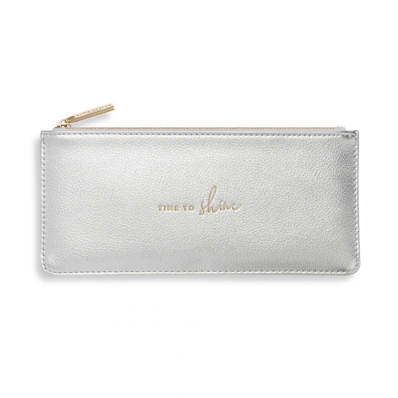 Katie Loxton secret Message Purse Warm Grey Time To Shine KLB654 inner purse