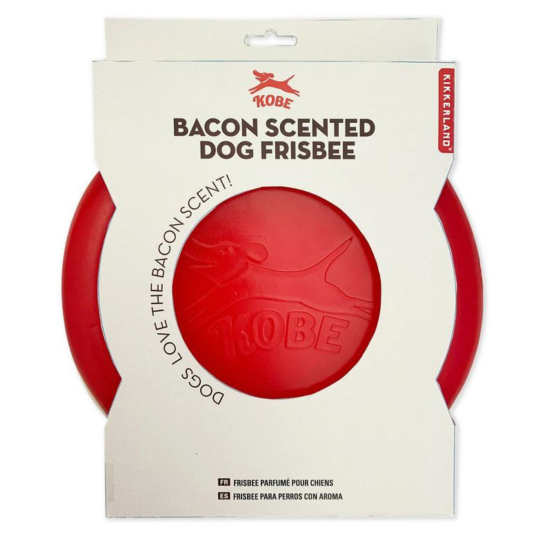 Kikkerland Bacon Scented Flying Disc DIG13 in packaging