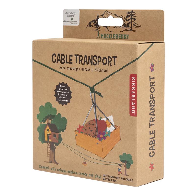 Kikkerland Huckleberry Cable Transport HB23 in box