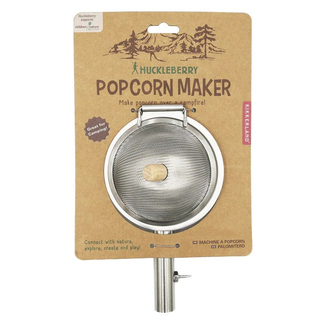 Kikkerland Huckleberry Popcorn Maker HB19 packaged