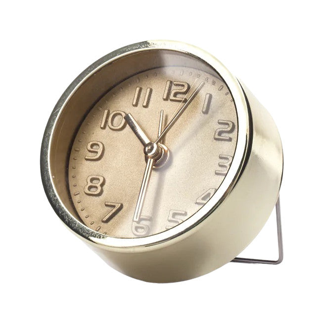 Kikkerland Mini Alarm Clock AC10-A Gold