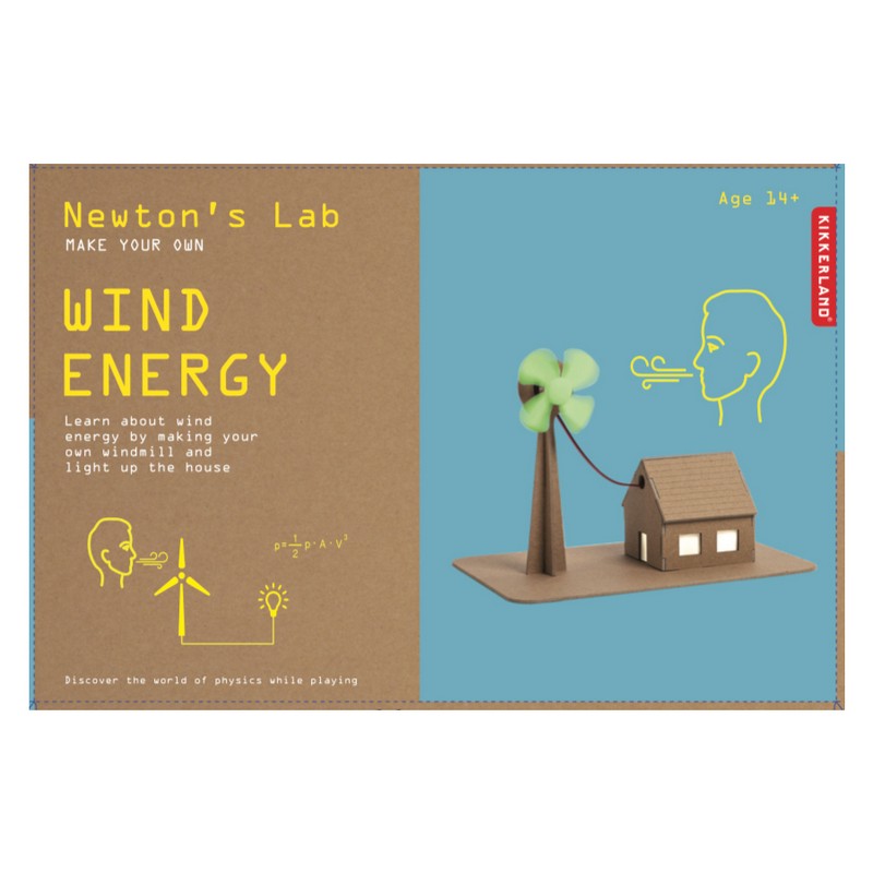 Kikkerland Newton's Lab Wind Energy GG224 front