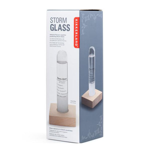 Kikkerland Storm Glass ST71 in box