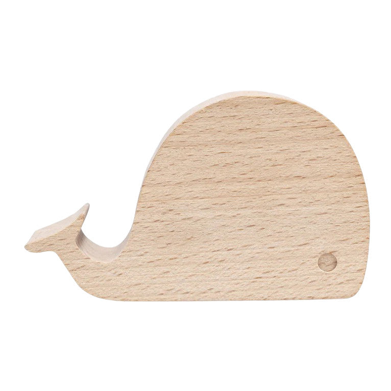 Kikkerland Whale Beechwood Phone Stand US183 main