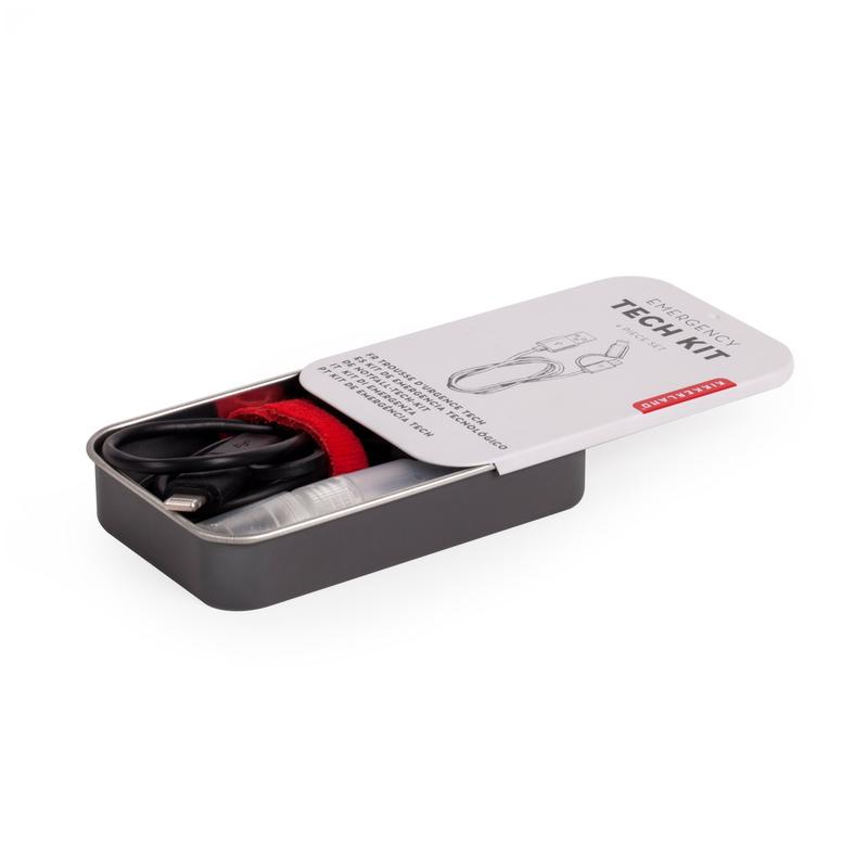 Kikkerland Emergency Tech Kit CD135 lid sliding open