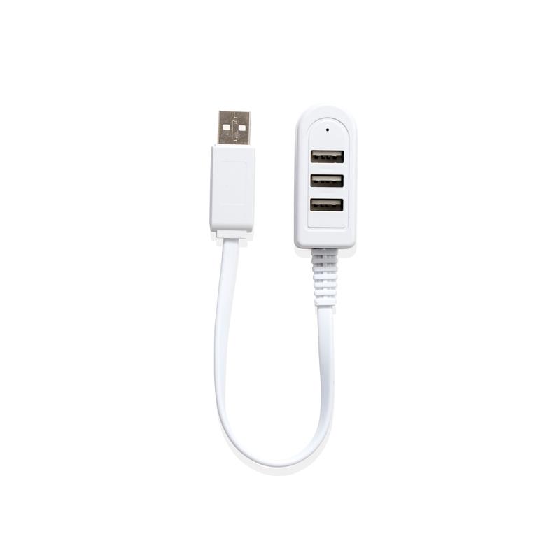 Kikkerland Handy Hub White USB Multiconnector US171
