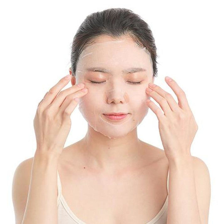 Kocostar Hydrating Happy Mask on model