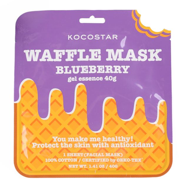 Kocostar Waffle Mask Blueberry front