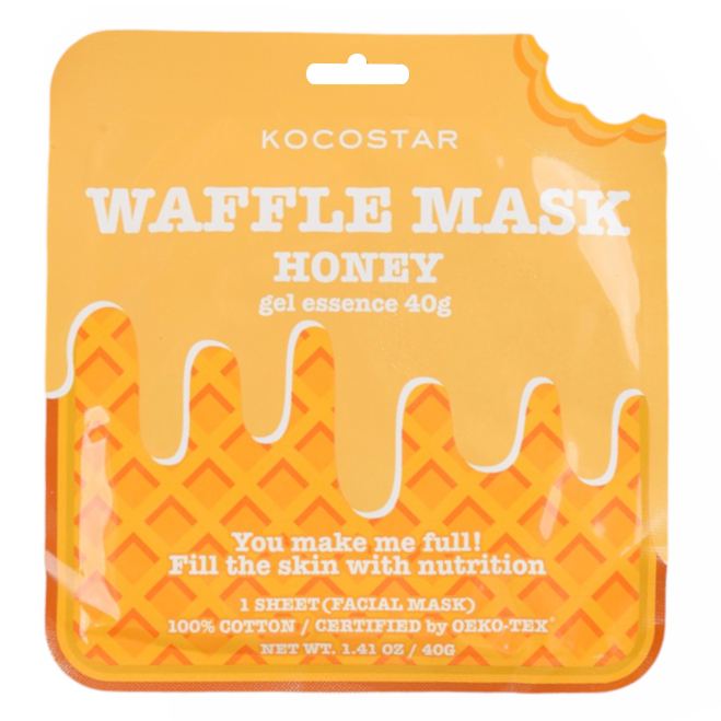 Kocostar Waffle Mask Honey front