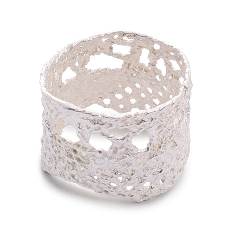 I Love A Lassie Jewellery Antique Lace Sterling Silver Ring