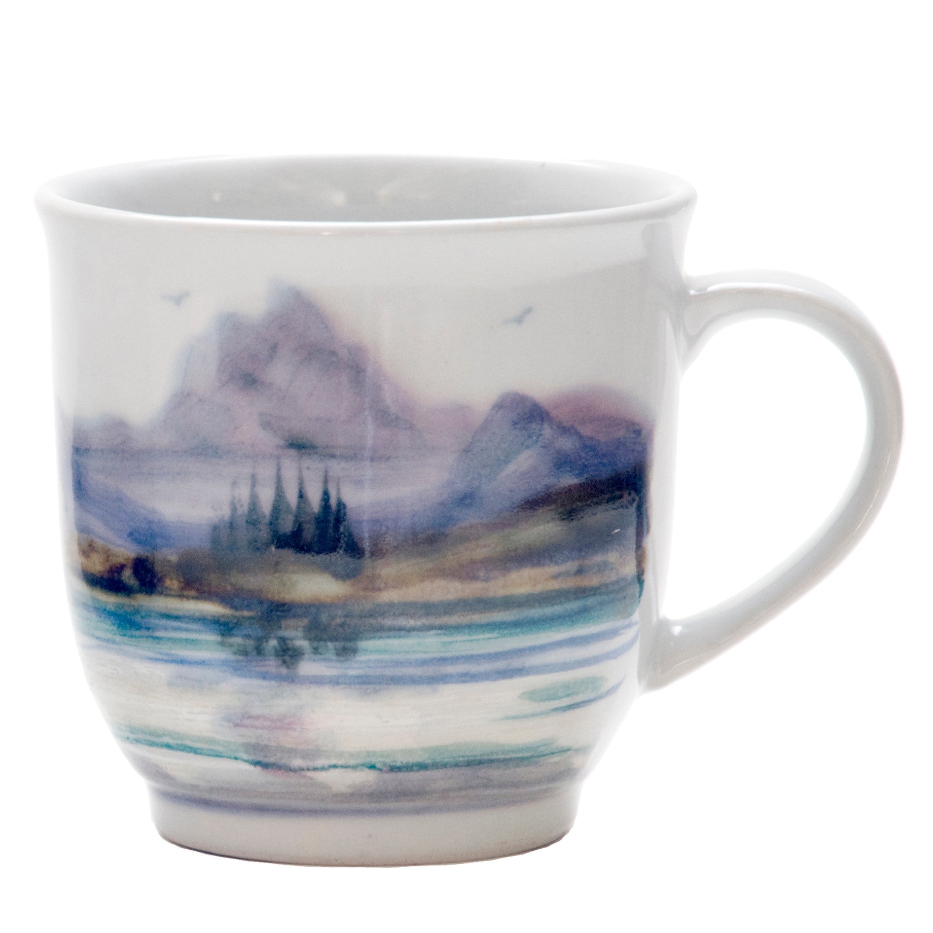 Highland Stoneware Landscape Mug 425