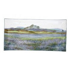 Highland Stoneware landscape plate 42cm x 21 cm