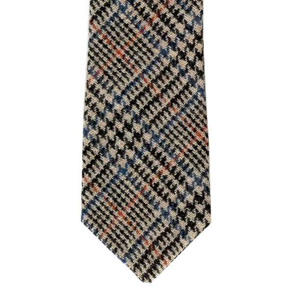 Leather Guild Gents Tie - Prince Of Wales Islay Tweed