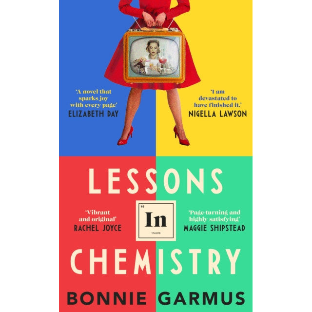 Lessons in Chemistry Hardback Book by Bonnie Garmus