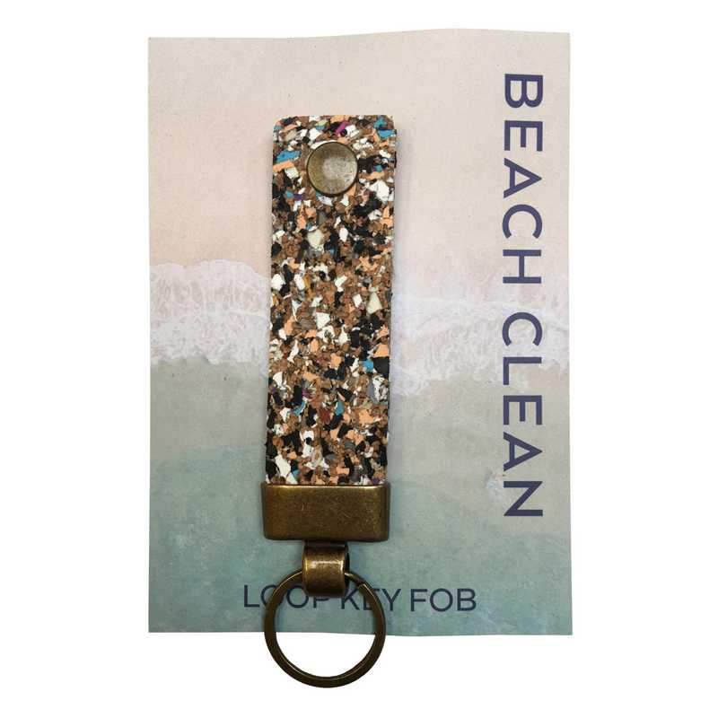 Beach Clean Loop Key Fob