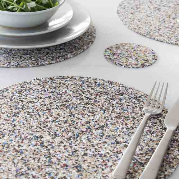 Liga Eco Living Beach Clean Placemat Set Round lifestyle