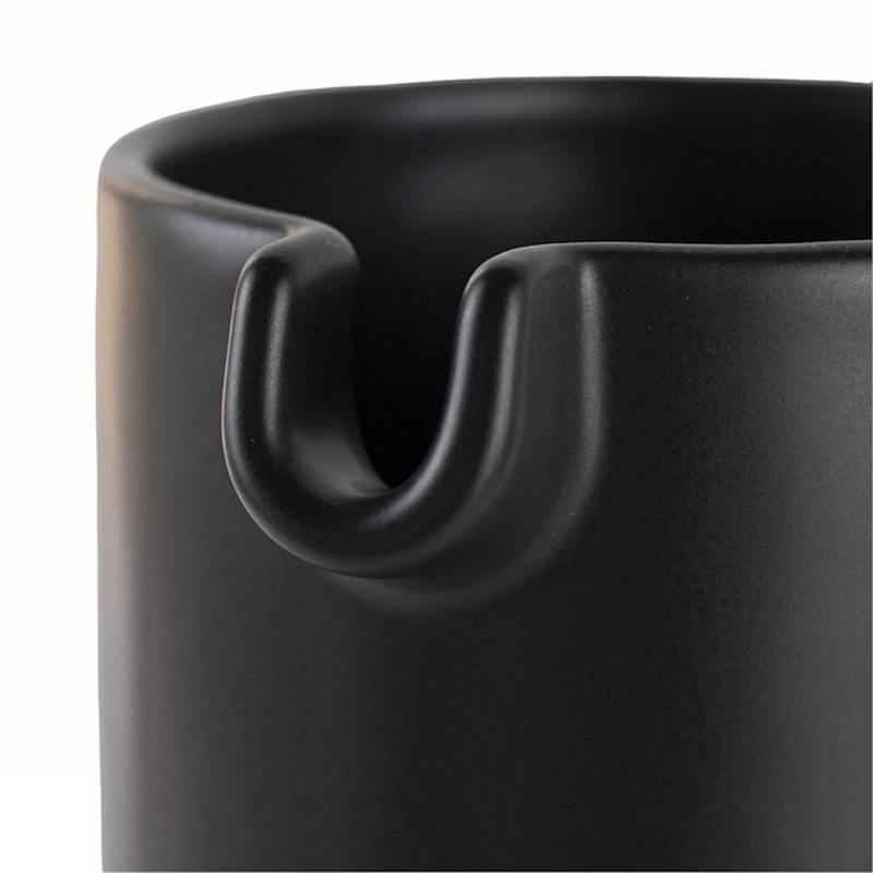 Liga Eco Living Cork Base Matt Black Tall Jug spout