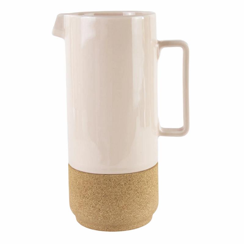Liga Eco Living Cork Base Rose Pink Tall Jug main