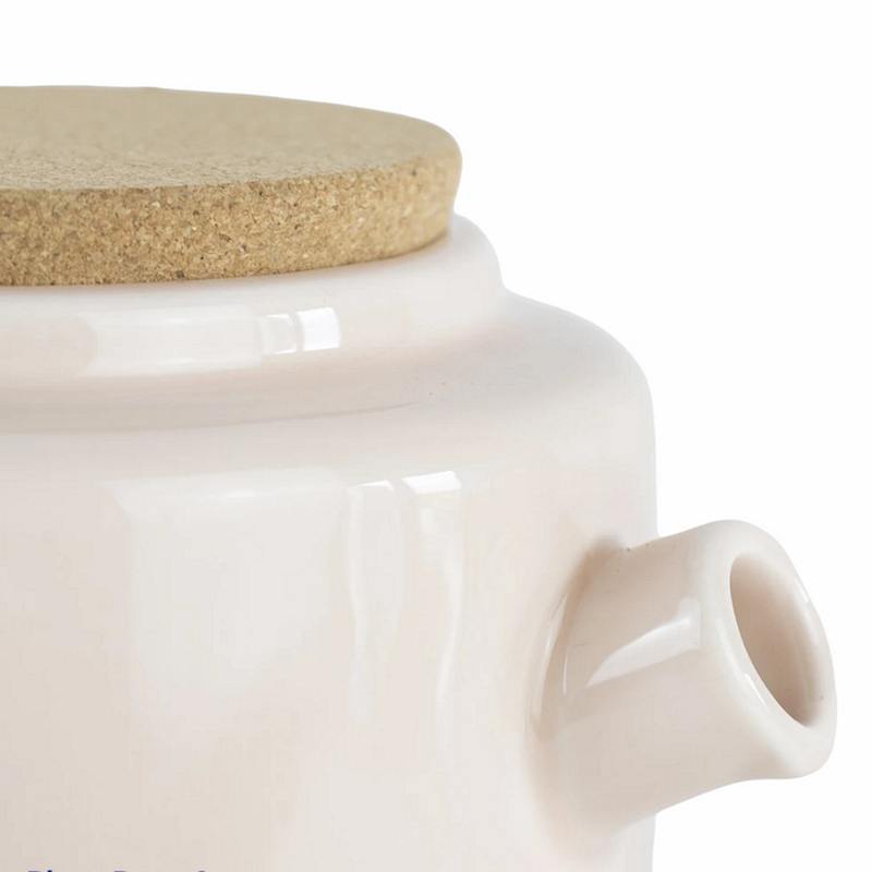 Liga Eco Living Cork Base Rose Pink Teapot spout