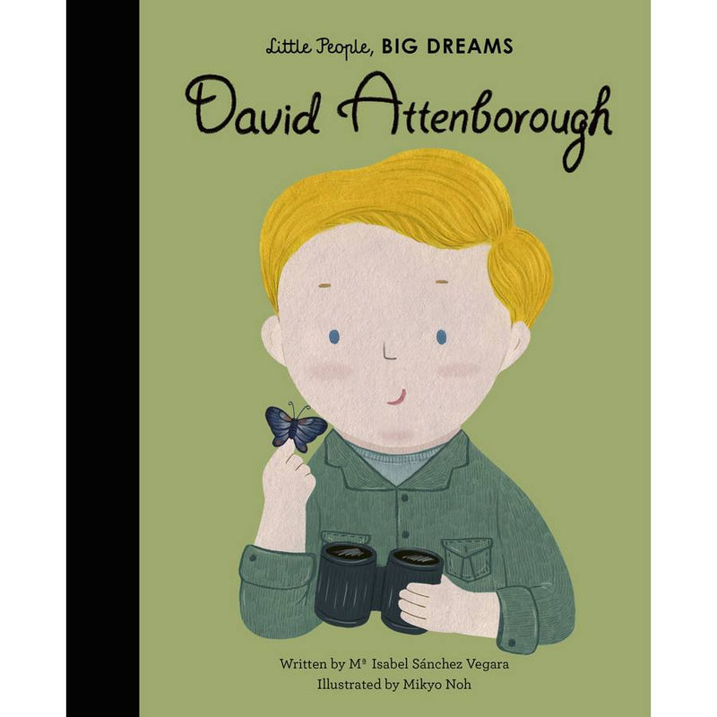 Little People Big Dreams: David Attenborough Hardback book front cover