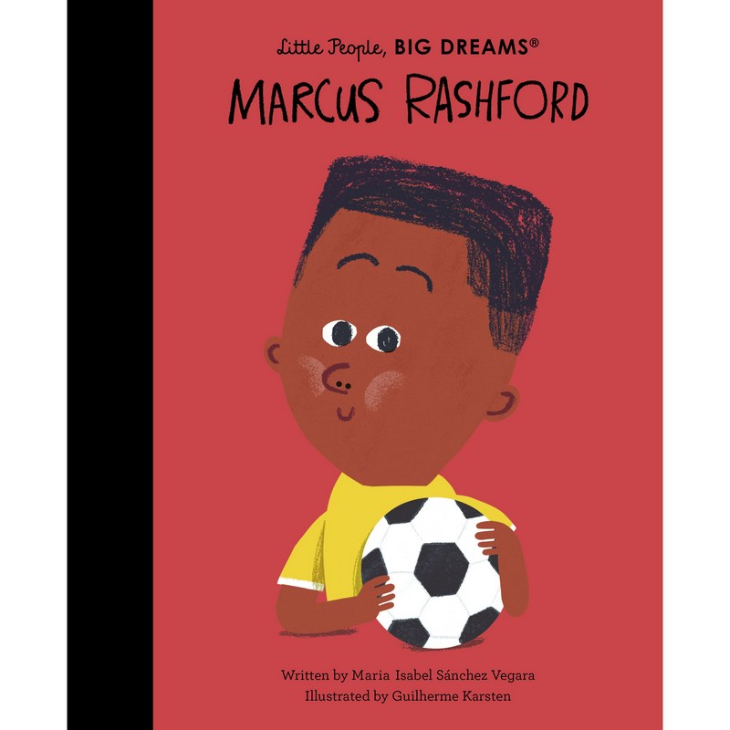 Little People Big Dreams Marcus Rashford Hardback front