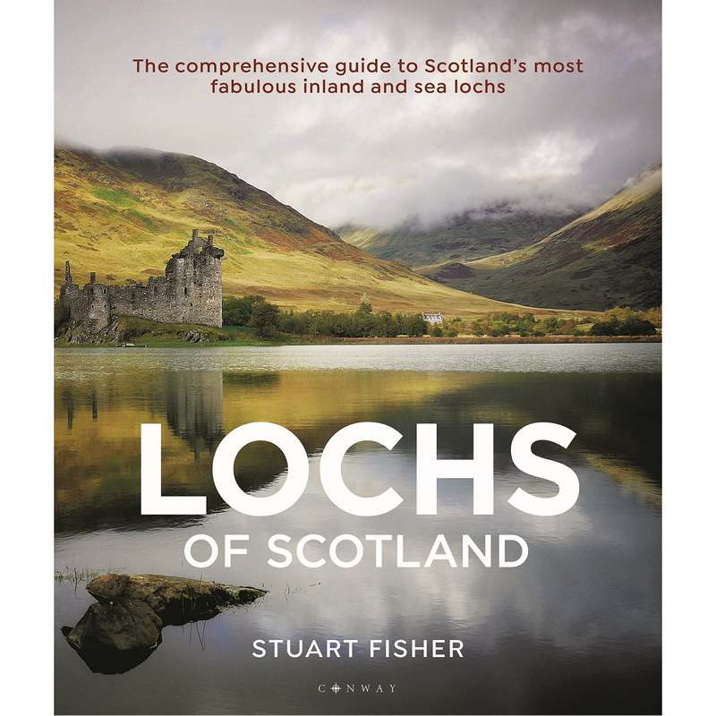 Lochs of Scotland by Stuart Fisher Paperback Book front cover