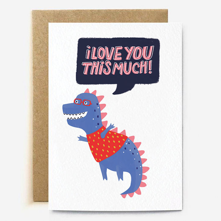 Love You This Much Card TCC014