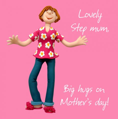 Lovely Step Mum Big Hugs On Mother's Day
