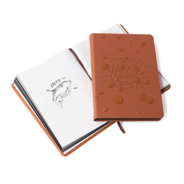 Luckies Of London Waterproof Note Book with water
