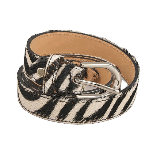 Luella Clothing Zebra Print Belt